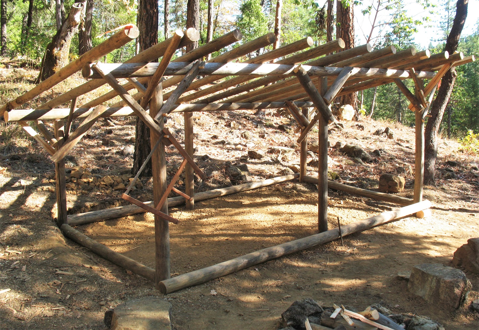 Bush Craft Shelter