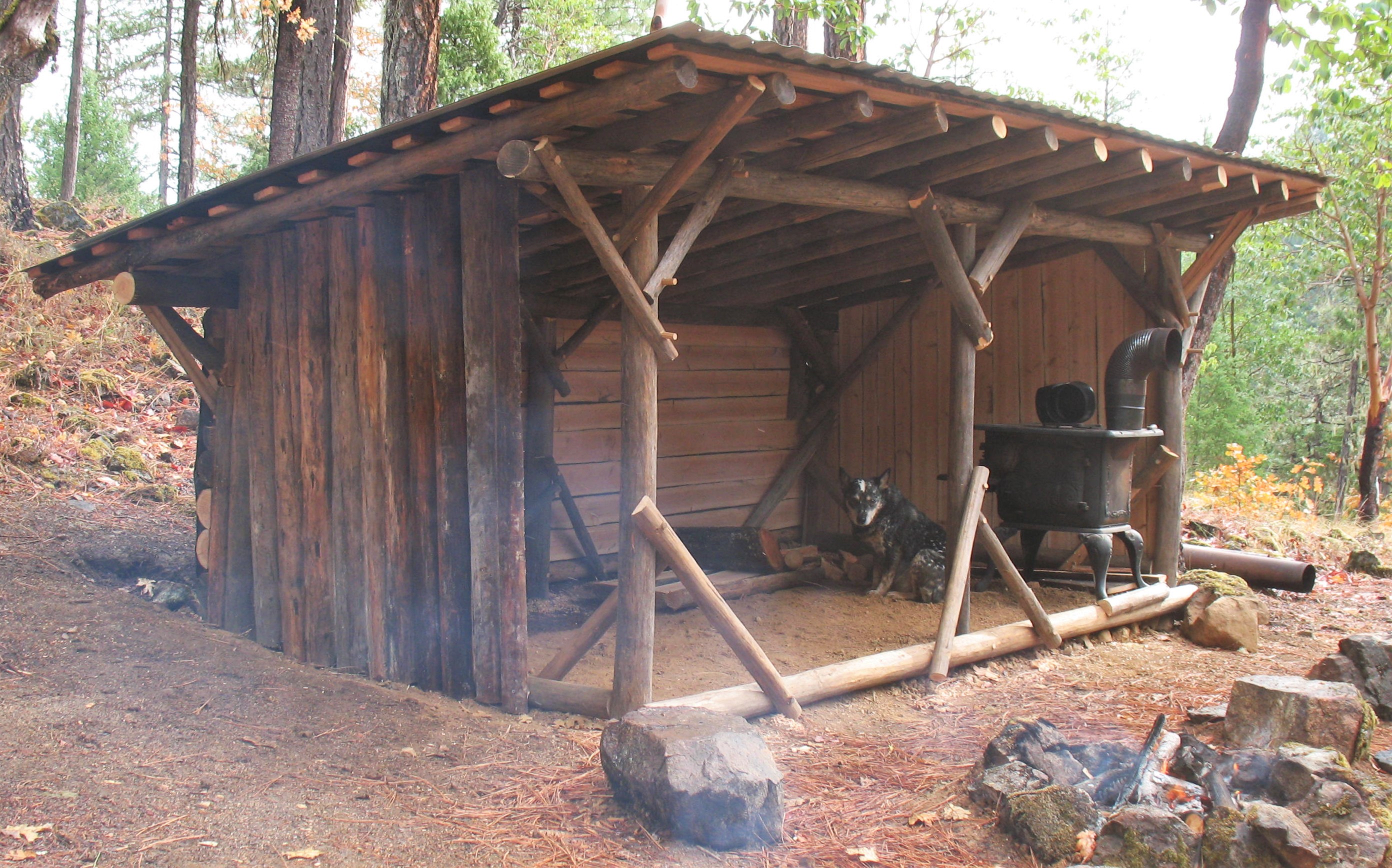 Bushcraft Shelter