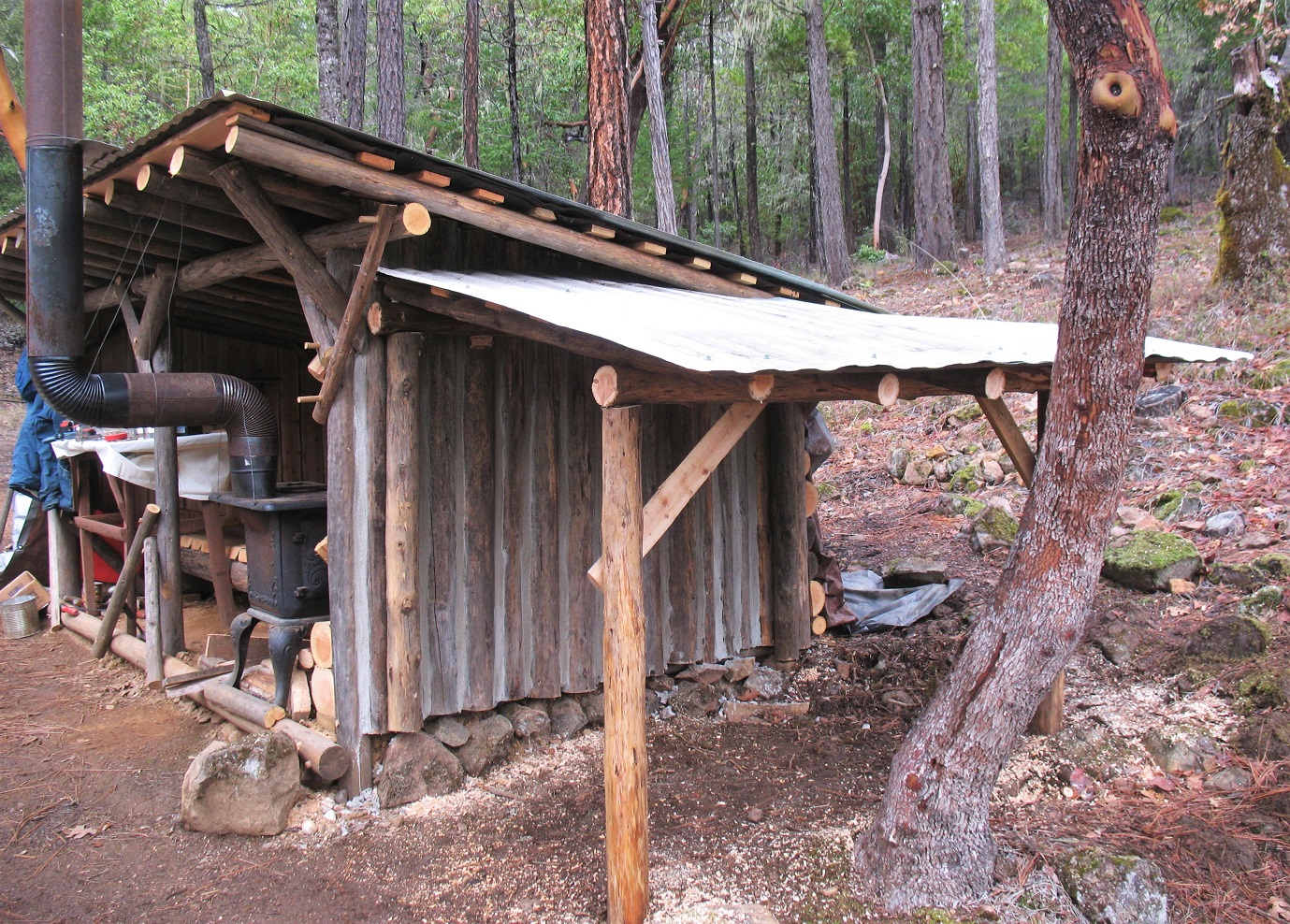 Bush Craft Shelter